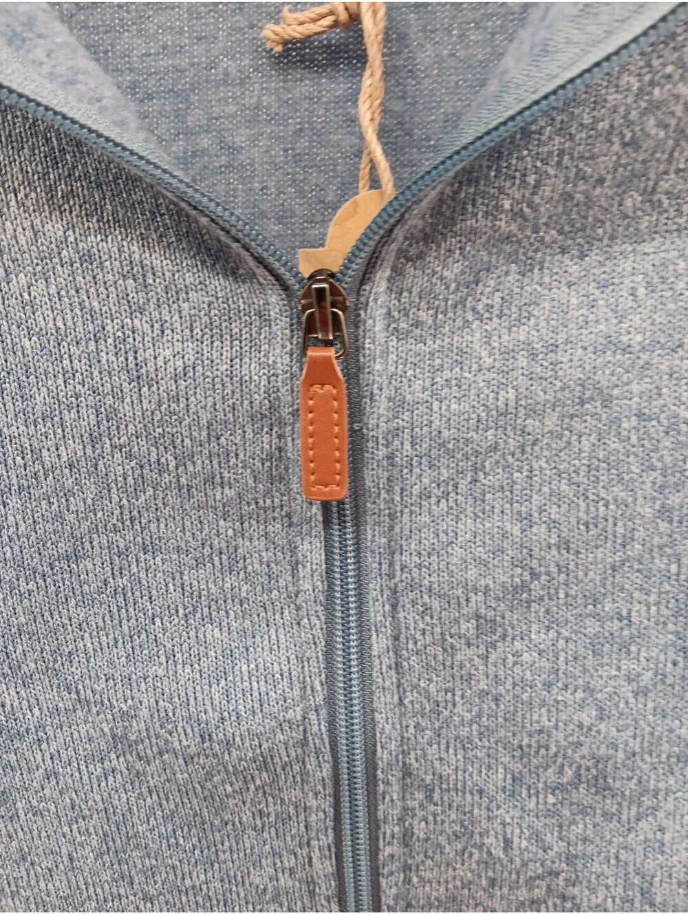 Telluride Clothing Company Fleece Jacket Mens Small Blue Full Zip Outdoor Casual